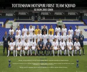 Team of Tottenham Hotspur F.C. 2007-08 puzzle