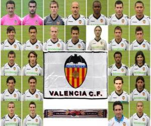 Team of Valencia CF 2010-11 puzzle