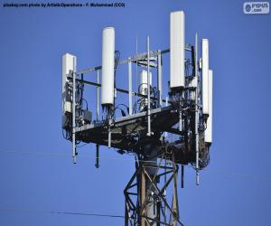 Telecommunications tower 5g puzzle