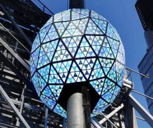 The ball of the new year, Times Square, Manhattan, New York puzzle