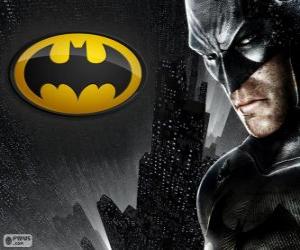 The bat man, the superhero Batman puzzle