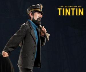 The Captain Archibald Haddock is Tintin's best friend puzzle