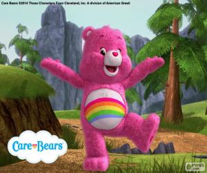 The Care Bear Cheer Bear puzzle