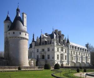 The castle of Chenonceau, France puzzle