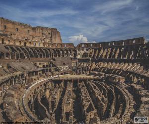 The Colosseum, interior puzzle