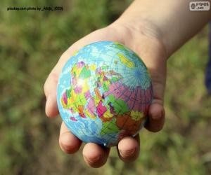 The Earth is in our hands puzzle