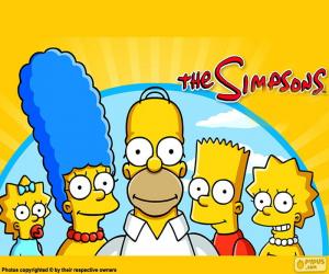 The entire Simpson family puzzle