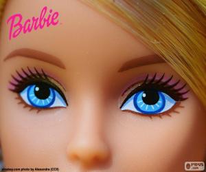 The eyes of Barbie puzzle