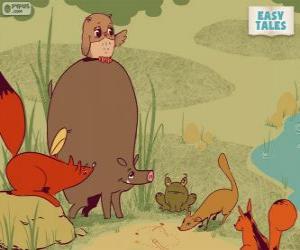 The forest animals decide the career path puzzle
