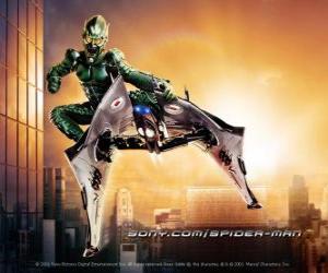 The Green Goblin is a supervillain considered one of the archenemies of Spider-Man puzzle