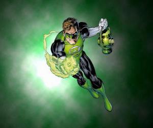 The Green Lantern, the superhero has a power ring which is one of the most powerful weapons in the universe puzzle