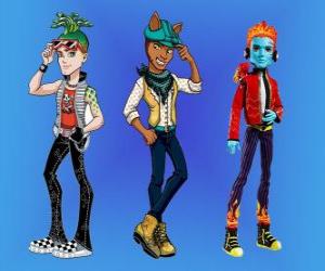 The guys at Monster High puzzle