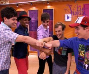 The guys at Violetta puzzle