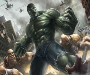 The Incredible Hulk or the Hulk with a virtually unlimited power is one of the most famous superheroes puzzle