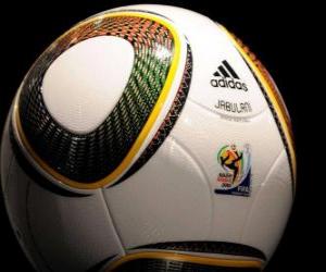 The Jabulani Adidas (which means "celebrate" in Zulu) is the official soccer ball. puzzle