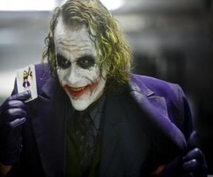 The Joker is Batman's greatest enemy and one of the most popular villains puzzle