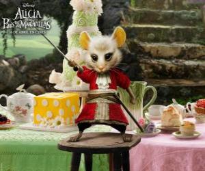 The Liron, a mouse is wearing riding breeches. puzzle