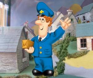 The mailman Pat Clifton lives in Greendale with his wife Sarah and his son Julian puzzle