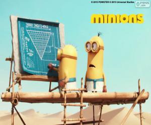 The minions in Egypt puzzle