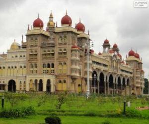 The Palace of Mysore, India puzzle