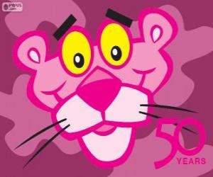 The Pink Panther celebrates his 50th anniversary - 1964, 2014- puzzle