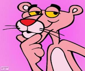 The Pink Panther with gesture of concern puzzle