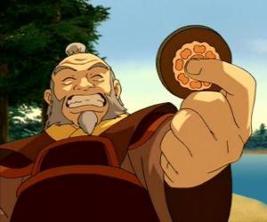 The retired General Iroh known as the dragon of the West  is Zuko's uncle and mentor puzzle