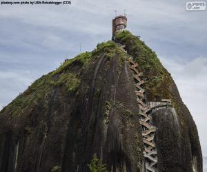 The Rock of Guatape or The Stone of El Peñol puzzle