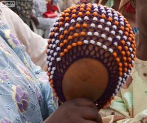 The shekere  is an African percussion instrument puzzle