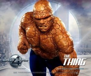 The strongest superhero of the Fantastic Four's is The Thing puzzle