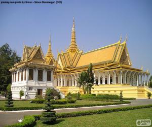 The Throne Hall, Cambodia puzzle