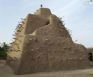 The tomb of Askia in Gao, Mali puzzle