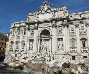 The Trevi Fountain, Rome puzzle