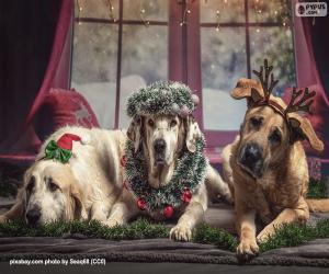 Three Great Christmas Dogs puzzle