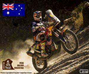 Toby Price, Dakar 2016 puzzle