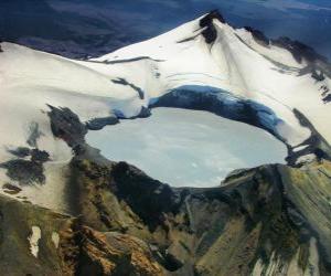 Tongariro National Park, New Zealand. puzzle