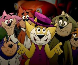 Top Cat and his gang puzzle