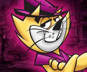 Top Cat or TC, the leading cat with his hat and his vest puzzle