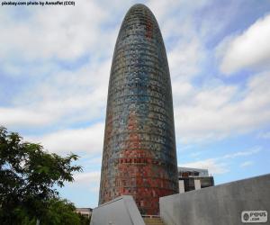 Torre Agbar, Barcelona puzzle