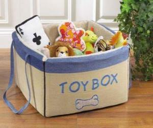 Toy box open puzzle
