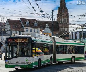 Trolleybus puzzle