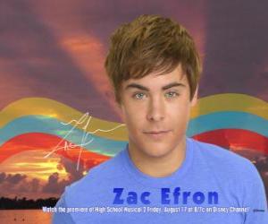 Troy Bolton (Zac Efron) puzzle