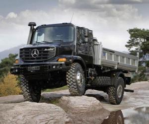 Truck Mercedes Benz Zetros puzzle