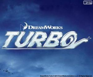 Turbo, the film logo puzzle