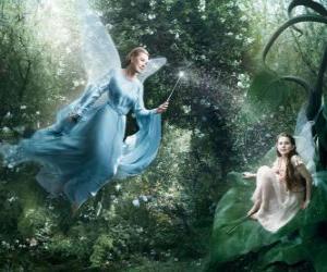 Two fairies in the forest puzzle