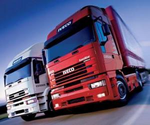 Two Iveco trucks puzzle