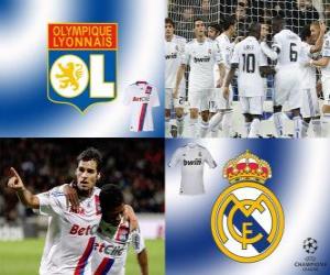 UEFA Champions League Eighth finals of 2010-11, Olympique lyonnais - Real Madrid CF puzzle