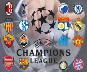 UEFA Champions League Eighth finals of 2010-11 puzzle