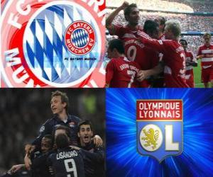 UEFA Champions League semifinal 2009-10, FC Bayern München - Olympique Lyonnais puzzle