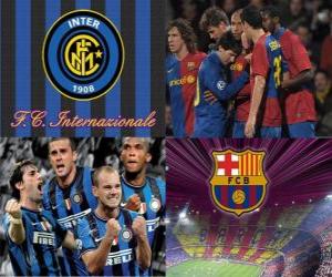 UEFA Champions League semifinal 2009-10, FC Internazionale Milano - Fc Barcelona puzzle